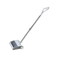 Powered Stick Vacuum Cleaner, Rechargable Cordless Vacuum for Thin Carpet and Hard Flat Floor,White