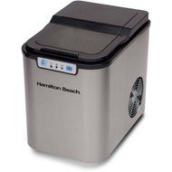 Hamilton Beach Portable Ice Maker | Touch Buttons for Easy Operation