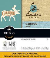 Caribou Coffee Caribou Blend, Keurig K-Cups, 72 Count N6