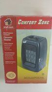 Comfort Zone Multi Purpose Ceramic Heater (Silver) N2