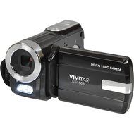 Vivitar DVR-508 HD Digital Video Camera Camcorder (Black) with 32GB Card + Case + LED Video Light + Flex Tripod...