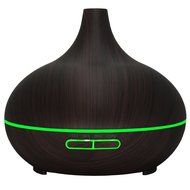Essential Oil Diffuser 300ml Cool Mist Humidifier Ultrasonic Aroma with Multi-Color Light, Auto Shut-Off and Adjustable... N3