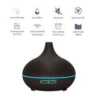 Essential Oil Diffuser 300ml Cool Mist Humidifier Ultrasonic Aroma with Multi-Color Light, Auto Shut-Off and Adjustable... N4