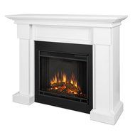 Real Flame 7910E Hillcrest Electric Fireplace, Medium, Chestnut Oak