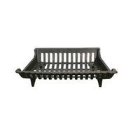 Ghp Group Cg18 - 18" Black Cast Iron Fireplace Grate 4.5" H X 18" W X 12.5" D