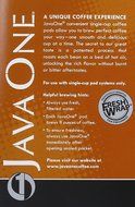 Java One French Roast Coffee, 14-Count Pods (Pack of 6) N20