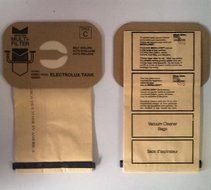 25 ELECTROLUX CANISTER C VACUUM SWEEPER BAGS