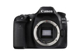 Canon EOS 80D Wi-Fi Full HD 1080P Digital SLR Camera + Canon 18-135mm IS STM Lens + Flash + 0.43x Wide Angle Lens...