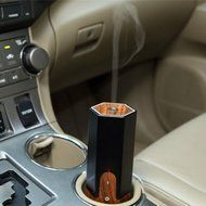 GerTong Car Charger Essential Oil Diffuser, 50ml Mini Ultrasonic Aroma Cool Mist Humidifier with USB Calbe and... N12