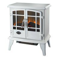 Comfort Glow ES5134 Keystone Electric Stove with Thermostat, White