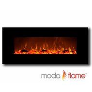 PRO Houston Wall Mount Electric Fireplace by Moda Flame N2