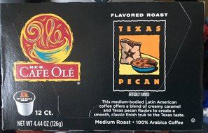 Cafe Ole K-Cup VARIETY 72 k- cups (24 San Antonio; 24 Houston; 24 Texas Pecan) N2