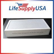 4 Air Purifier Filters fits ALL Blueair 400 Models 400PF, 401, 401PF, 410B, 402, 403, 410 450E, 455, 455EB; Designed... N2