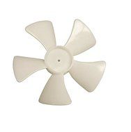 PACKARD A61502 Plastic Fan Blade 5 In. Diameter 5 Blades 1/4 In. Shaft Cw-505197
