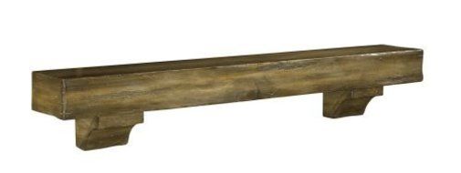 Shenandoah Fireplace Mantel Shelf Finish: Dune Distressed, Shelf Length: 72"
