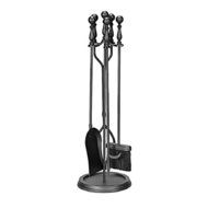 Blue Rhino Wrought Iron 5-piece Fireplace Fireset