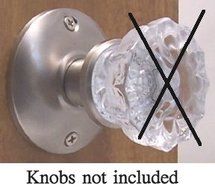 Lot of Three (3) Retor-Fit Rosette Kits. A very affordable way to install Antique Door Knobs for modern pre-drilled... N4