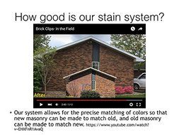 Brick Staining - Colorant Kit N2