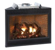 Luxury 36" Direct-Vent LP Millivolt Control Fireplace
