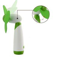 Vivian Handheld Portable Battery Operated Cooling Mini Fan Electric Personal Fans Great for Home and Travel (Green) N6