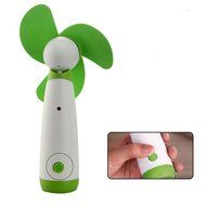Vivian Handheld Portable Battery Operated Cooling Mini Fan Electric Personal Fans Great for Home and Travel (Green) N7