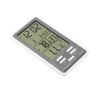 KKmoon LCD Digital Thermometer Hygrometer Temperature Humidity Meter Clock Indoor and Outdoor Use with Wired External... N5