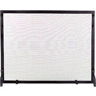 Framed Black Wrought Iron Single Panel Screen - 44" x 34"