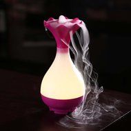 Calunce Cool Air Humidifier, Lightweight Night Lamp,Jade net bottle Shape, Quiet Ultrasonic USB Mist Aromatherapy... N2