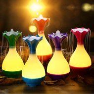 Calunce Cool Air Humidifier, Lightweight Night Lamp,Jade net bottle Shape, Quiet Ultrasonic USB Mist Aromatherapy... N5