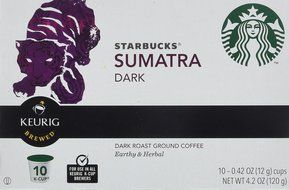 Starbucks Sumatra Dark Keurig K-Cups - 10 ct N4