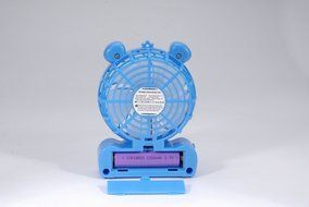 Welltop&reg; Mini 3-Inches Electrical Portable fan Rechargeable Cute Pocket Bear Fan 3 Speeds 18650 Desktop Summer... N9