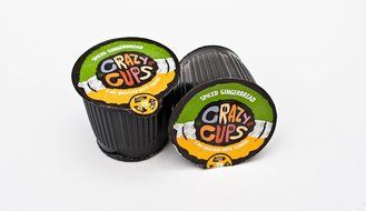 Crazy Cups Flavored Coffee&nbsp;Deluxe Sampler, Single Serve Cups for the Keurig K Cup Brewer, 20 count N6