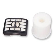 I-clean&reg; 2 set Replacement HEPA Post Filter &amp; Foam Filter Kit for Shark Rotator Pro Lift-Away NV500 Series NV500... N3