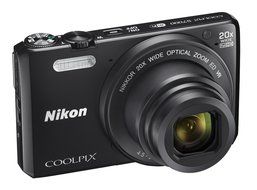 Nikon Coolpix S7000 16 MP Digital Camera with 20x Optical IS Zoom, 3-Inch LCD, Black (Certified Refurbished)