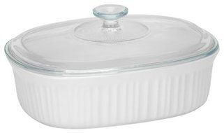 2-1/2 Quart Oval Covered Casserole Dish (Pack of 2)