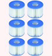 Intex PureSpa Type S1 Replacement Filter Cartridges (6 Pack) | 29001E Color: 6, Model: 3 x 29001E , Home &amp; Outdoor...