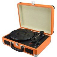 Digitnow! 3-Speed Vintage Suitcase Turntable,suitcase turntable N2