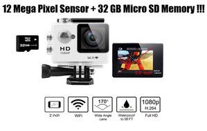 Motorcycle Super High Resolution 12 MP + Free 32 GB Micro SD Card
