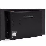Kissmoji XL Large 35"x22" 1500W Adjustable Heater Electric Wall Mount Fireplace Elegant N3