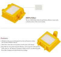 I-clean For iRobot Roomba 770, 780, 790 Vacuum Cleaner Accessories,Including 3pcs Filters, 3pcs Side Brushes,... N4