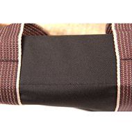 HIO Firewood Carrier, 36.5 Inch Log Tote Bags, Deluxury Fireplace Accessories, Black N4