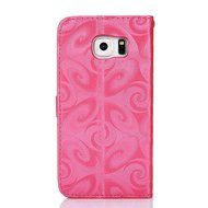 Galaxy S6 Case,Galaxy S6 Wallet Case, PHEZEN Bling Liquid Glitter Love Heart Floating 3D Hourglasses Luxury Pu... N37