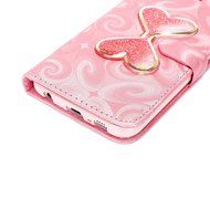Galaxy S6 Case,Galaxy S6 Wallet Case, PHEZEN Bling Liquid Glitter Love Heart Floating 3D Hourglasses Luxury Pu... N41