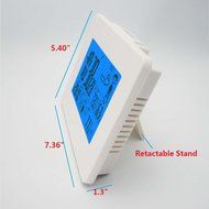 DYKIE RS8725EH2B Wireless Weather forecast Station with Thermometer, hygrometer and Digital Clock, Remote Sensor... N2