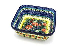 Polish Pottery Baker - Square - Unikat Signature - U4610