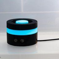 Leewa 100mL LED Essential Oil Diffusers Aroma Ultrasonic Cool Mist Humidifiers with USB - Plastic - Black N9