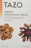 Tazo Sweet Cinnamon Spice Herbal Tea 20 Bags N3