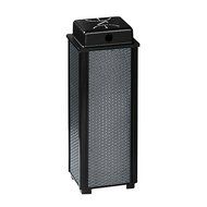 Rubbermaid Commercial Products FGR40WU500 Dimension 500 Series Urn with Weather Shield (Black)