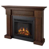 Real Flame 7910E Hillcrest Electric Fireplace, Medium, Chestnut Oak N2