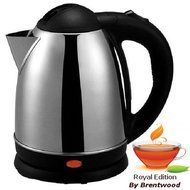 Royal 1.2 Liter Stainless Steel Cordless Electric Hot Water Tea Kettle - Boil Water Fast &amp; Easy!